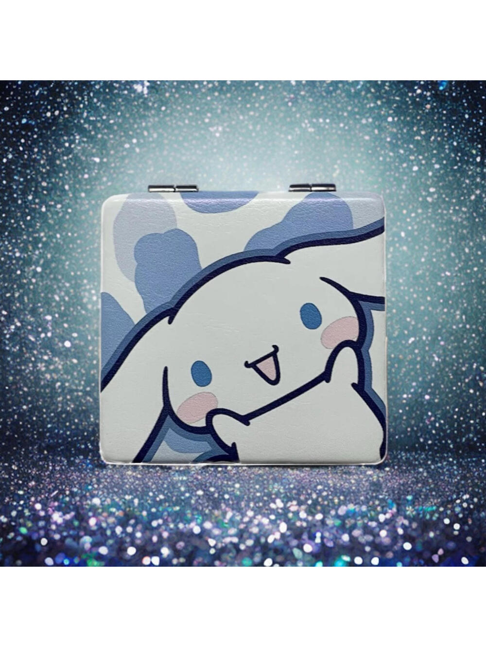 Compact Mirror - Sanrio Cinnamoroll Travel Size Cute For Cosmetics Bag, Gift NWT - Picture 5 of 5